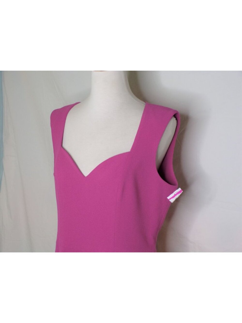 🆕DRESS THE POPULATION Elle Sheath Dress Pink XX-Large 14-16 - Picture 7 of 8